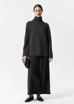 & Other Stories Sweaters & Knits | Oversized Turtleneck Wool Sweater
