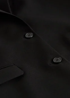 & Other Stories Outerwear | Oversized Wool Blazer Black