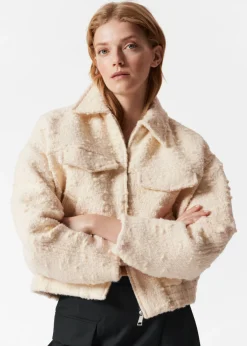 & Other Stories Outerwear | Oversized Zip Jacket