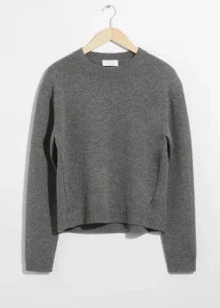 & Other Stories Sweaters & Knits | Padded-Shoulder Merino Jumper