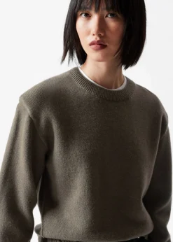 & Other Stories Sweaters & Knits | Padded-Shoulder Merino Jumper