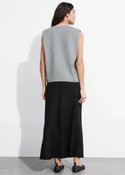 & Other Stories Tops | Padded-Shoulder Tank Top