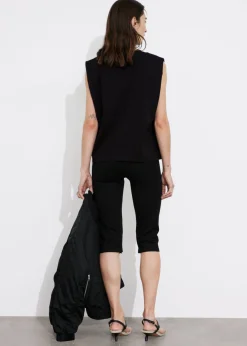 & Other Stories Tops | Padded-Shoulder Tank Top