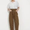 & Other Stories Pants | Paperbag Waist Trousers Beige