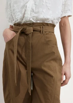 & Other Stories Pants | Paperbag Waist Trousers Beige