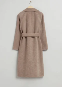 & Other Stories Outerwear | Patch Pocket Belted Coat