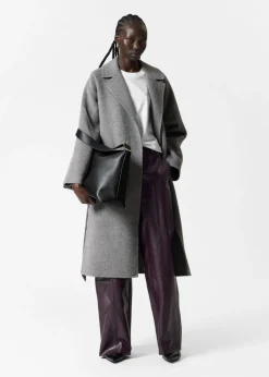 & Other Stories Outerwear | Patch Pocket Belted Coat
