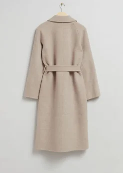 & Other Stories Outerwear | Patch Pocket Belted Coat