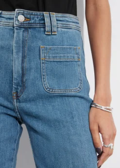 & Other Stories Jeans | Patch-Pocket Bootcut Jeans