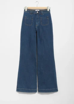 & Other Stories Jeans | Patch-Pocket Bootcut Jeans