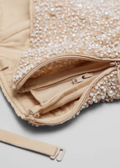& Other Stories Dresses | Pearl-Embellished Midi Dress Beige