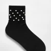& Other Stories Socks & Tights | Socks & Tights | Pearl-Embellished Socks Black