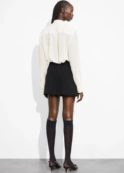 & Other Stories Blouses & Shirts | Pintuck-Detailed Silk Shirt