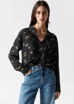 & Other Stories Blouses & Shirts | Pintuck-Detailed Silk Shirt