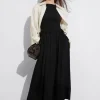 & Other Stories Skirts | Pleated Drawstring Midi Skirt