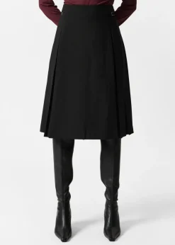 & Other Stories Skirts | Pleated Midi Skirt Black