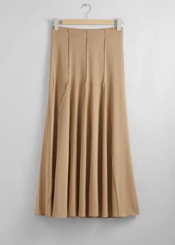 & Other Stories Sets & Suits | Skirts | Pleated Midi Skirt Beige