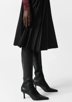 & Other Stories Skirts | Pleated Midi Skirt Black