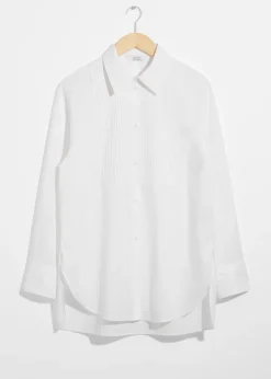& Other Stories Blouses & Shirts | Pleated Shirt White