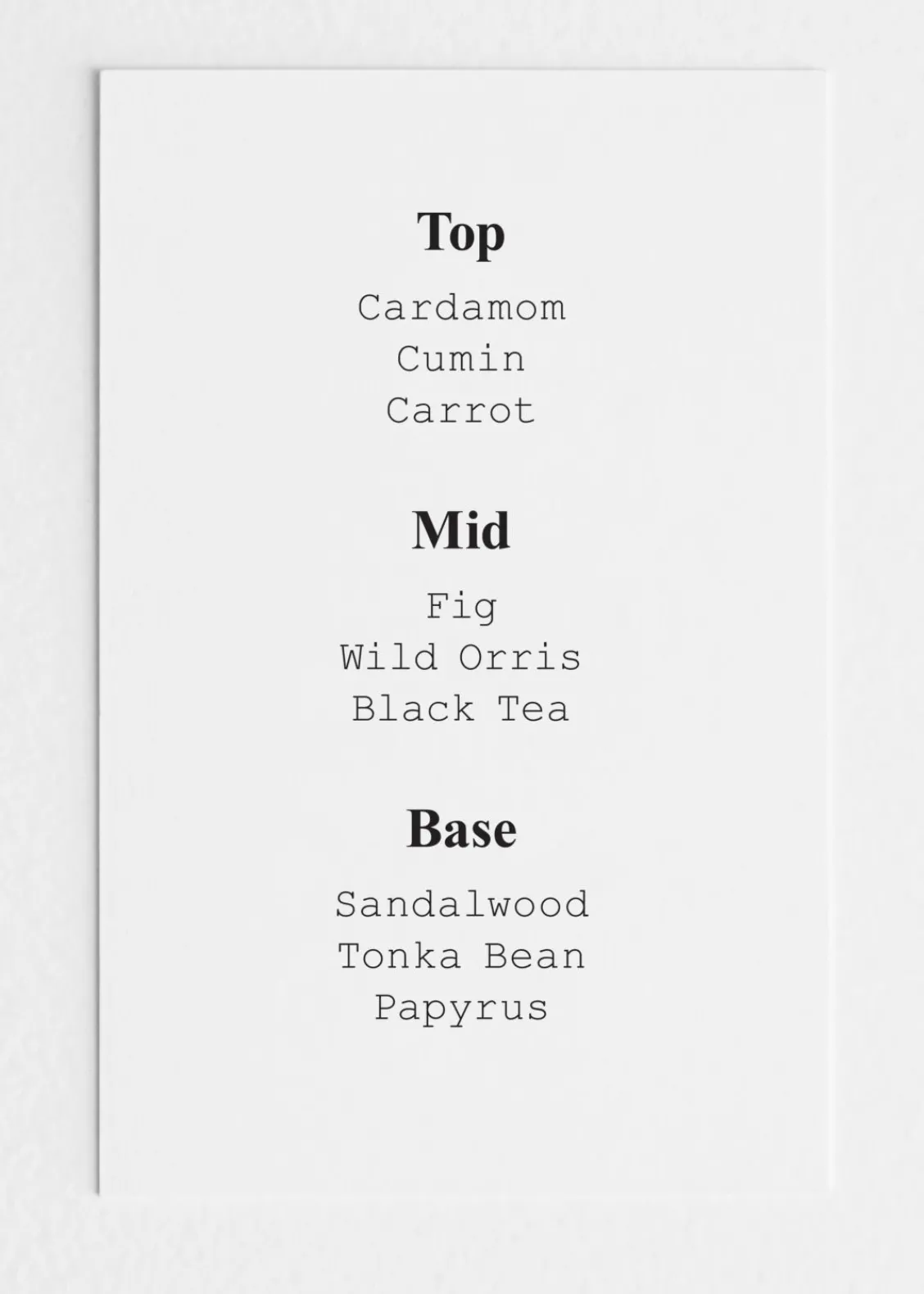 & Other Stories Fragrances | Poem A Day Eau De Toilette