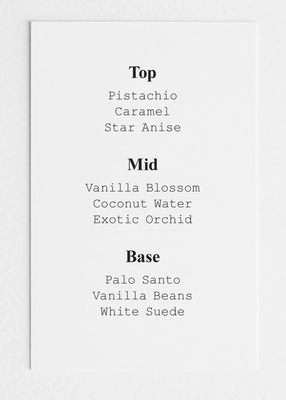 & Other Stories Fragrances | Poem A Day Eau De Toilette