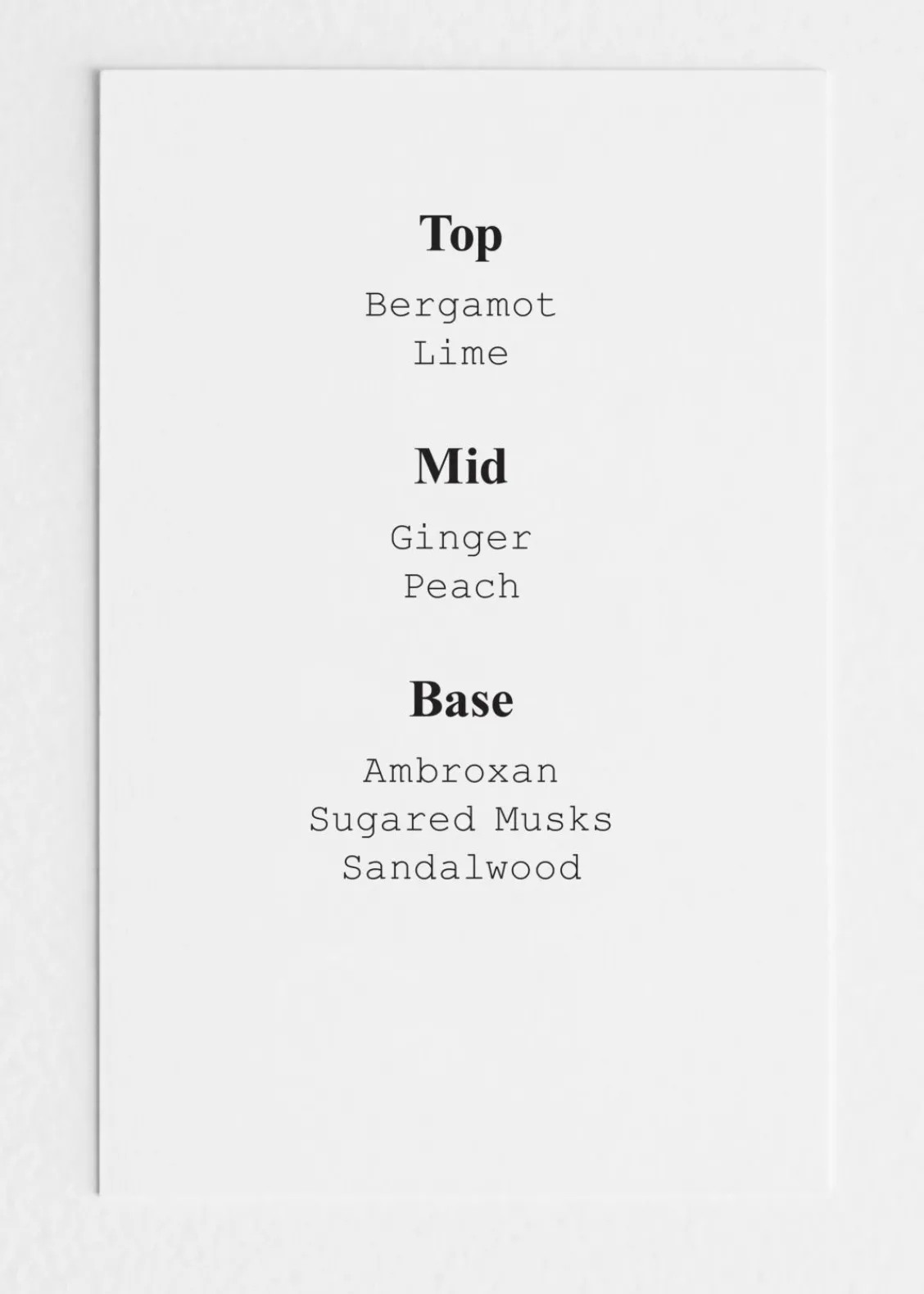 & Other Stories Fragrances | Poem A Day Eau De Toilette