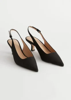 & Other Stories Heels | Pointed Slingback Pumps