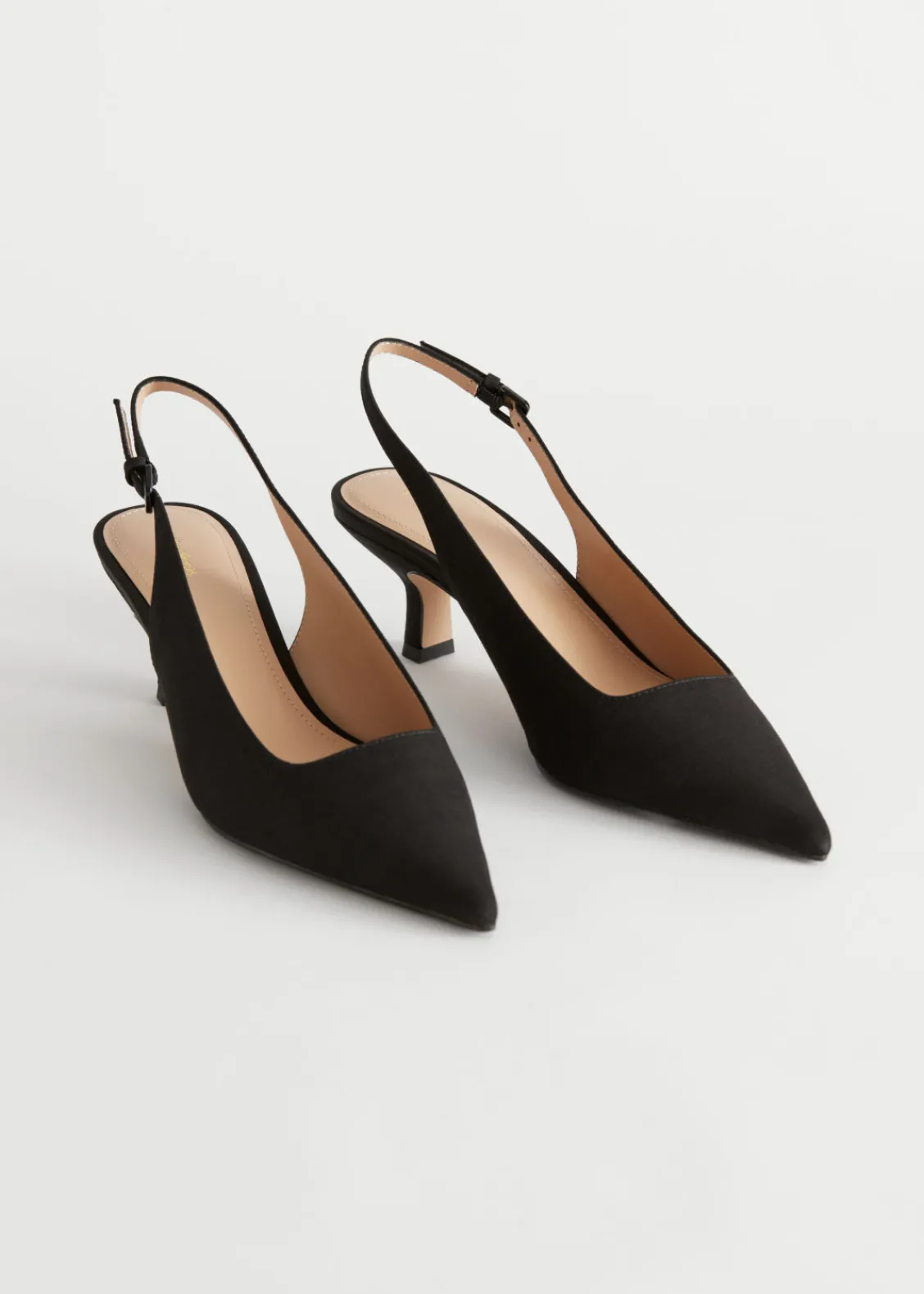 & Other Stories Heels | Pointed Slingback Pumps