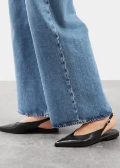 & Other Stories Loafers & Flats | Pointed Slingback Pumps Black