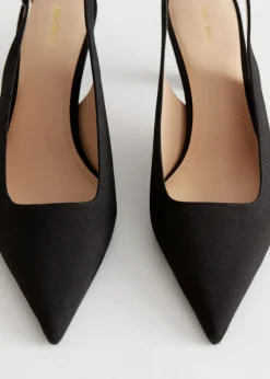 & Other Stories Heels | Pointed Slingback Pumps