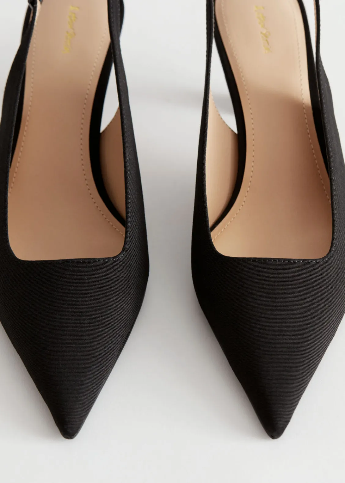 & Other Stories Heels | Pointed Slingback Pumps