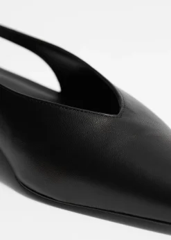 & Other Stories Loafers & Flats | Pointed Slingback Pumps Black