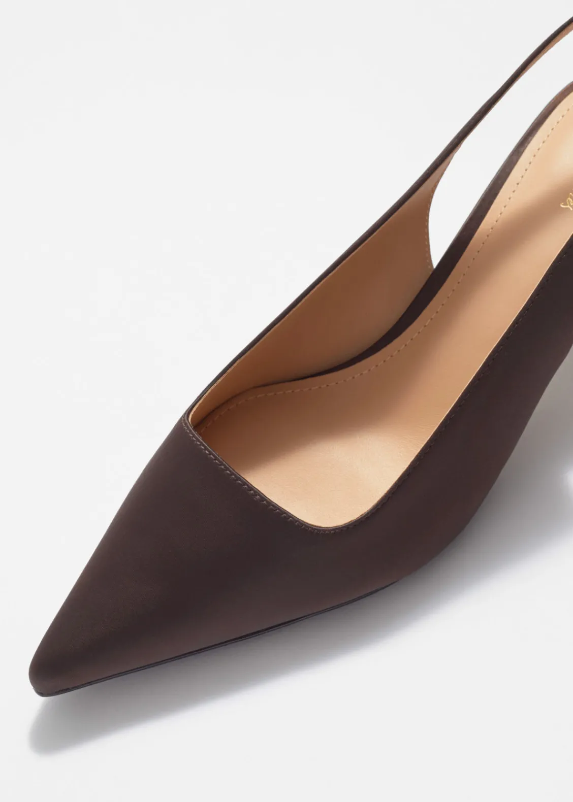 & Other Stories Heels | Pointed Slingback Pumps