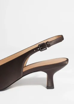 & Other Stories Heels | Pointed Slingback Pumps