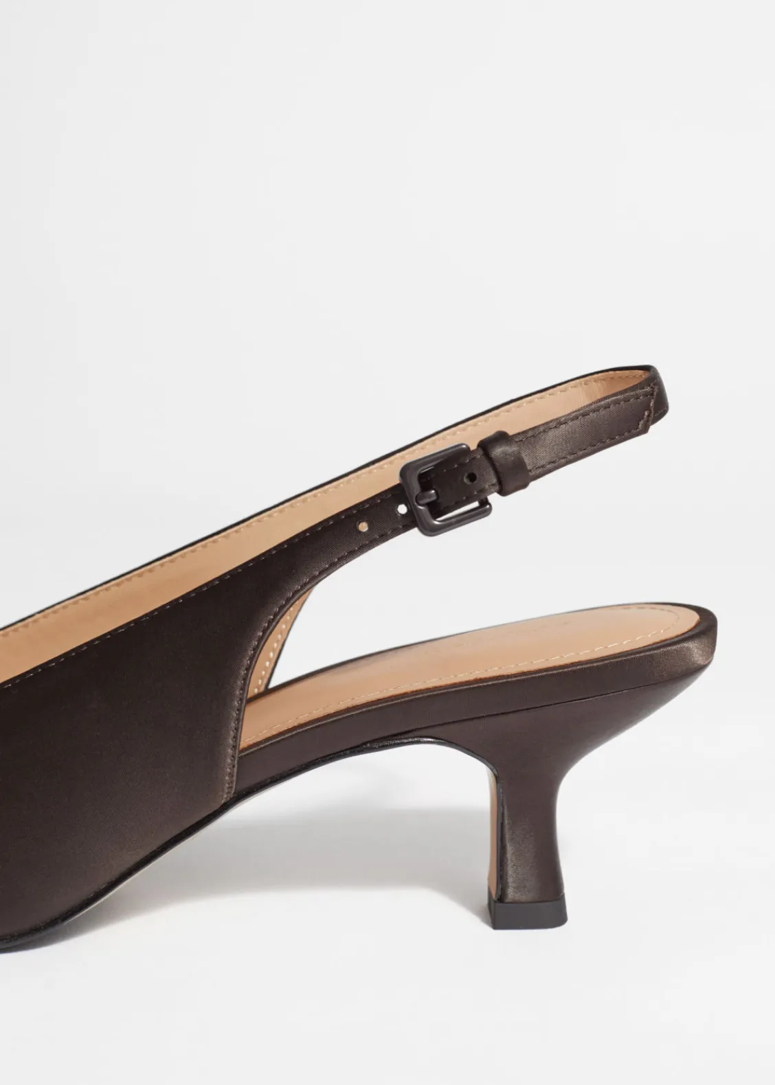 & Other Stories Heels | Pointed Slingback Pumps