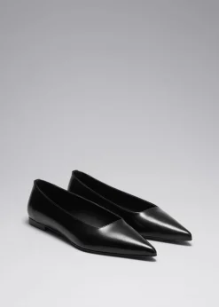 & Other Stories Loafers & Flats | Point-Toe Ballet Flats
