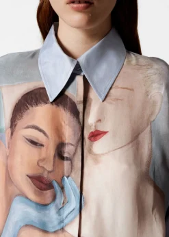 & Other Stories Blouses & Shirts | Printed Shirt Face Print