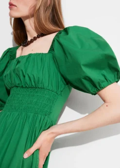 & Other Stories Dresses | Puff-Sleeve Midi Dress