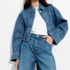 & Other Stories Sets & Suits | Shorts | Relaxed Denim Shorts Mid Blue