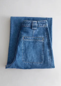 & Other Stories Jeans | Relaxed Wide Jeans Bright Blue