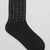 & Other Stories Lingerie | Rhinestone Socks Black