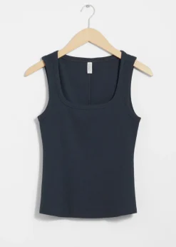 & Other Stories Tops | Ribbed Tank Top