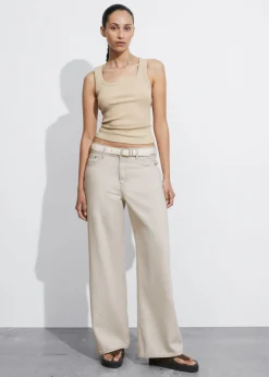 & Other Stories Tops | Ribbed Tank Top