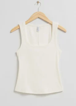 & Other Stories Tops | Ribbed Tank Top