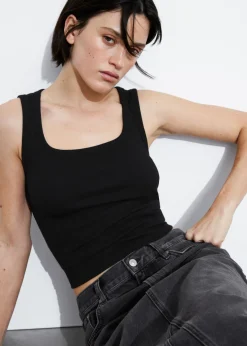 & Other Stories Tops | Ribbed Tank Top
