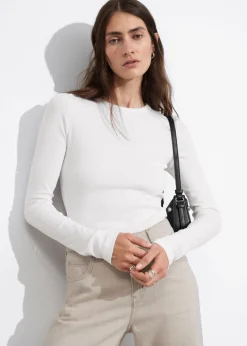 & Other Stories Tops | Ribbed Top