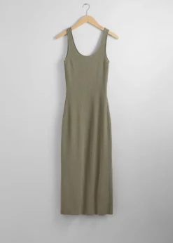 & Other Stories Dresses | Sweaters & Knits | Rib-Knit Tank Midi Dress