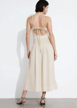 & Other Stories Tops | Rope-Strap Bodysuit White
