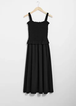 & Other Stories Dresses | Ruched Midi Dress