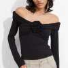 & Other Stories Tops | Ruched Off-Shoulder Top
